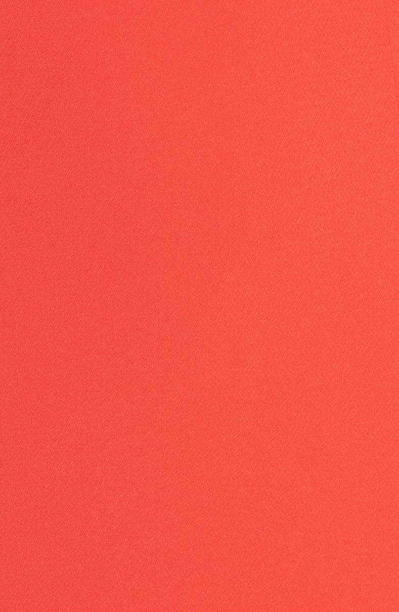 Xscape Evenings Xscape Crepe Popover Halter Gown, Alternate, color, 