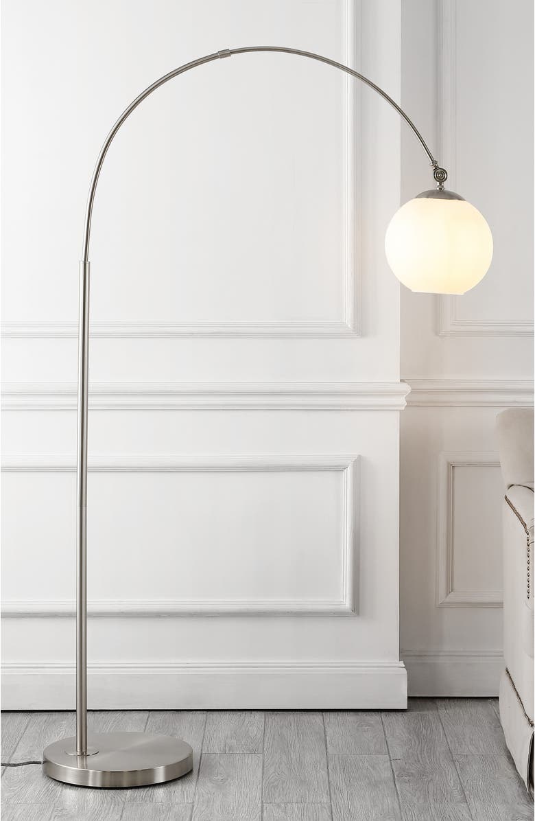 JONATHAN Y Nora 71" Coastal Vintage Iron LED Floor Lamp, Alternate, color, 