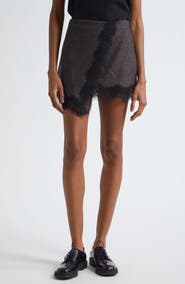 A.L.C. Sophia Faux Wrap Miniskirt