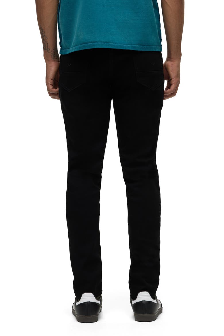 Blake Stretch Slim Straight Leg Jeans, Alternate, color, RAVEN
