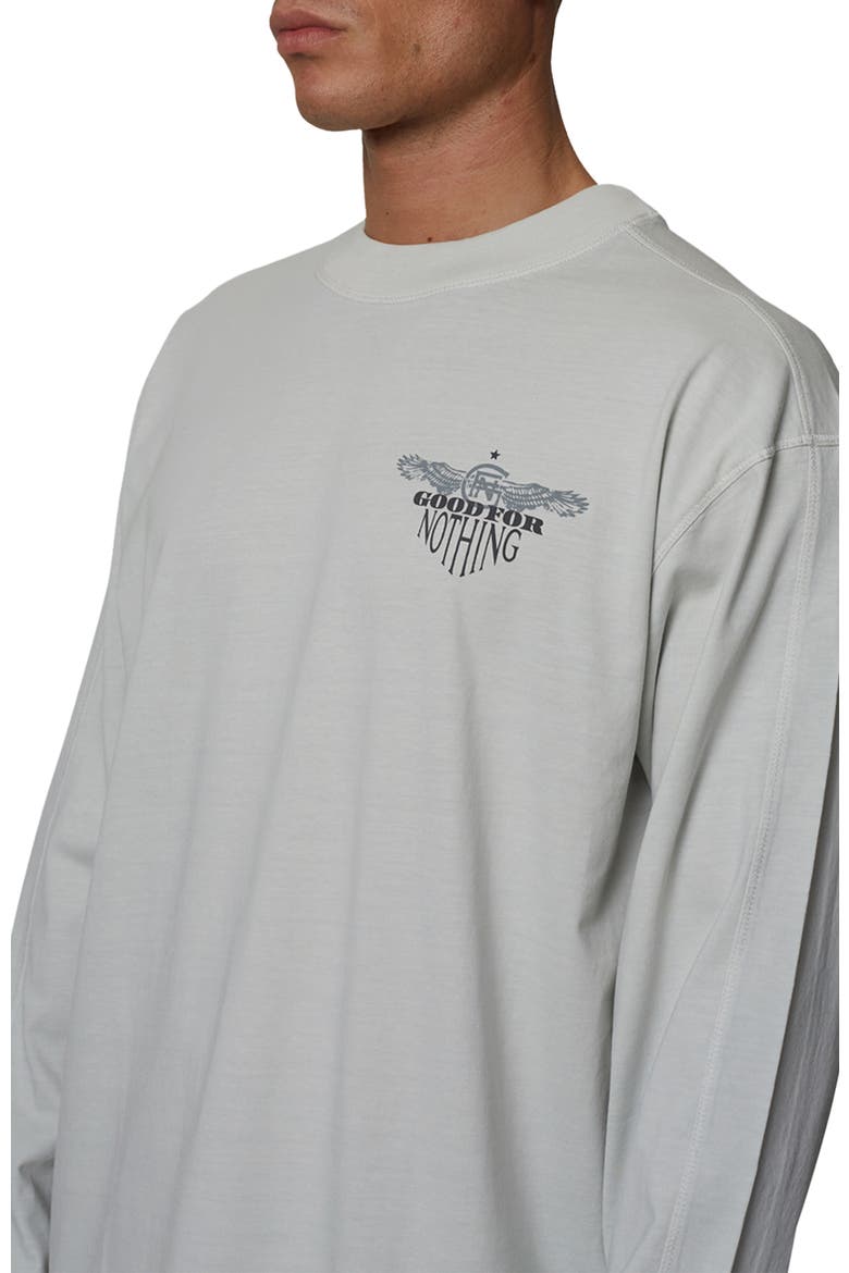 Long Sleeve Eagle Tee, Alternate, color, White