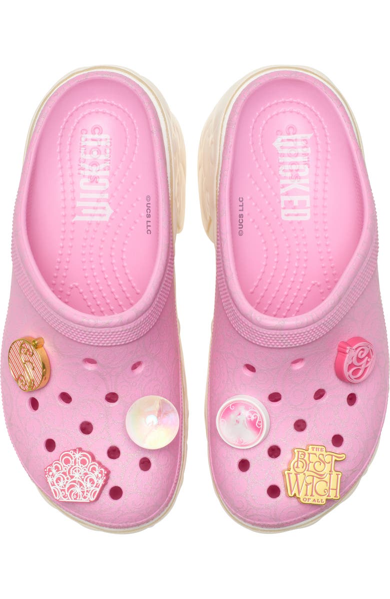 CROCS x Wicked Glinda Siren Clog, Alternate, color, Pink Multi