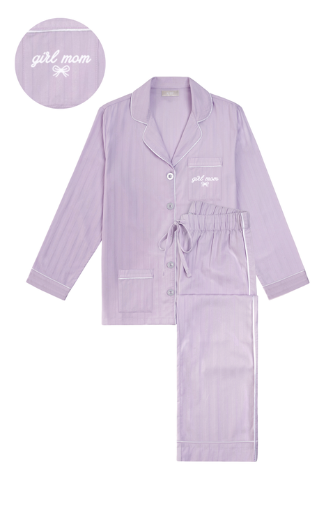 Girl Mom Cotton Pajama Set