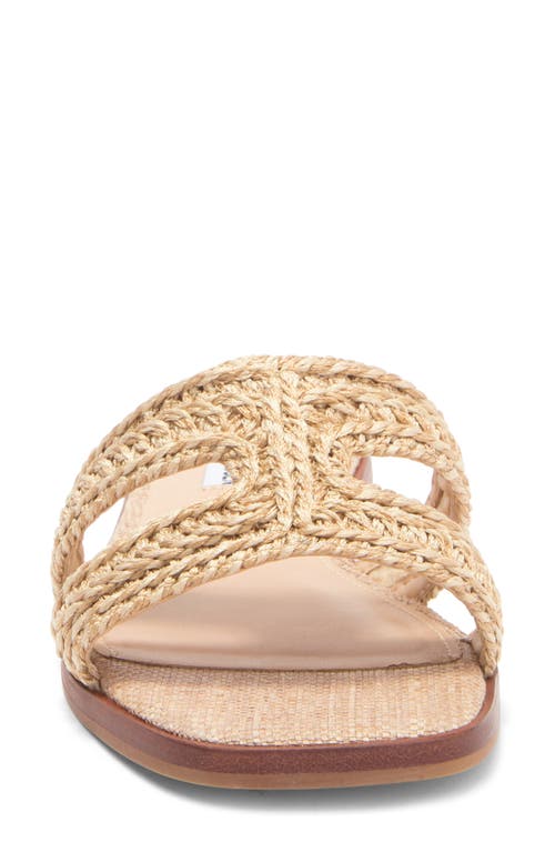 Shop Steve Madden Hazel Slide Sandal In Natural