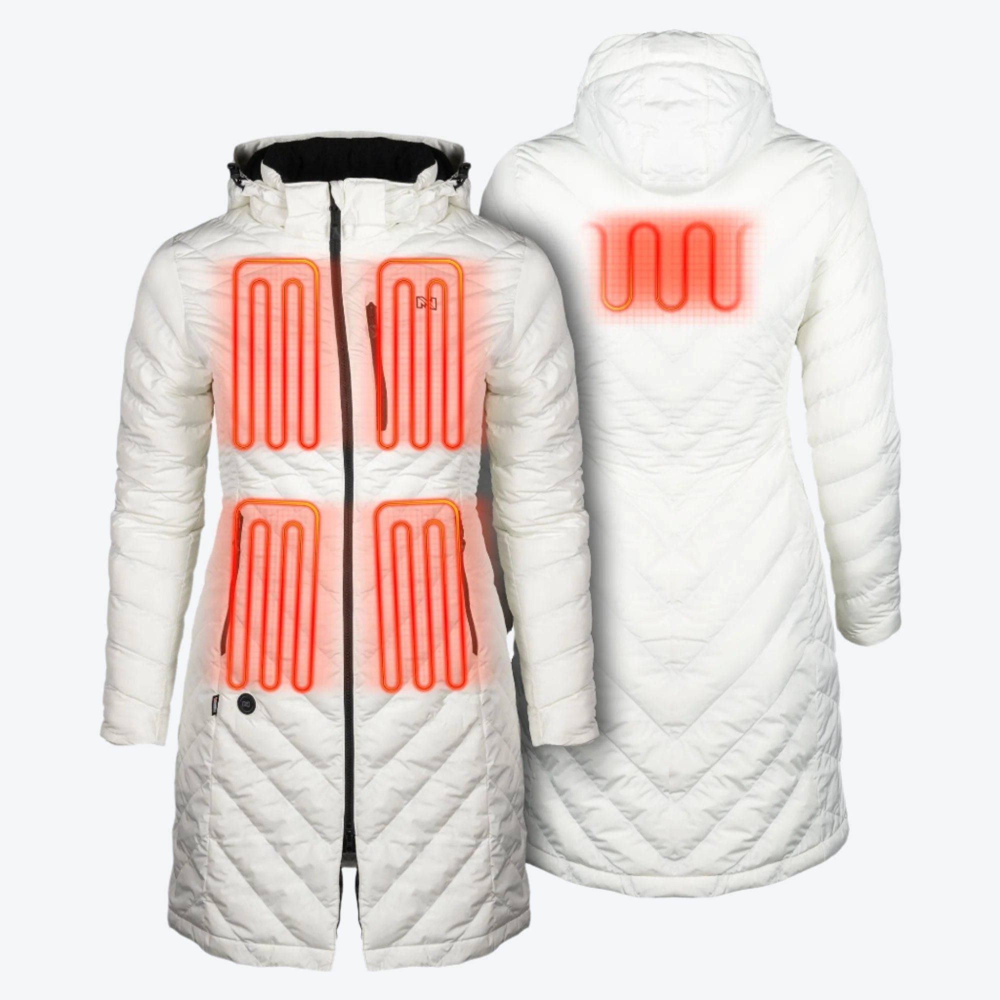 Meridian Long Heated Puffer Jacket - image 2