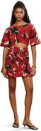 AMUR Penelope Smocked Skirt