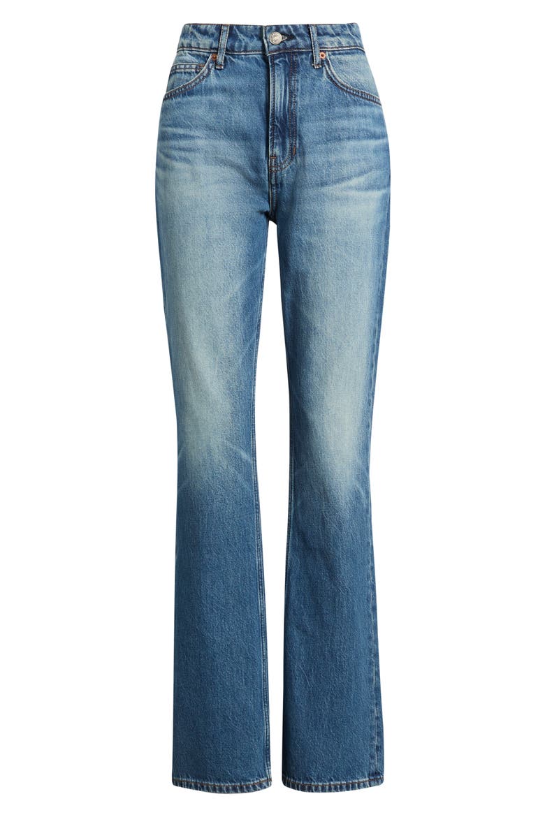 Blair High Waist Baby Bootcut Jeans, Main, color, SALERNO