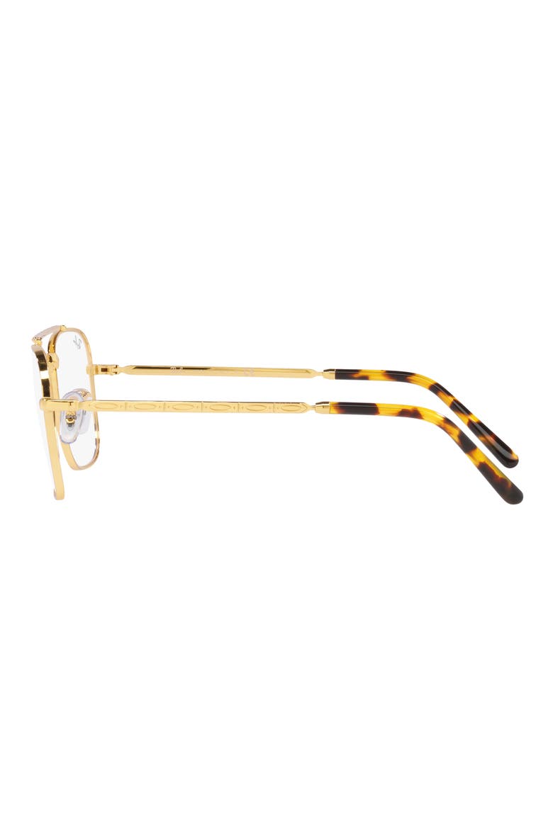 New Caravan 58mm Square Optical Glasses, Alternate, color, YELLOW