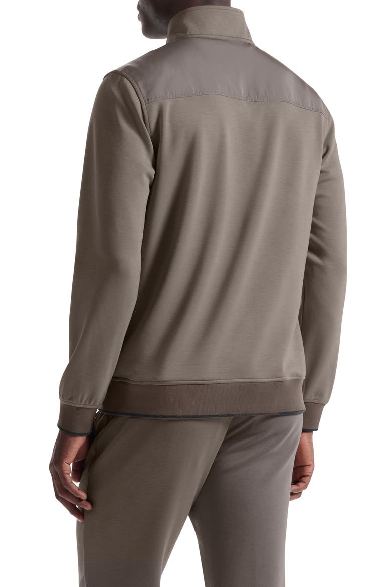 Soft Touch Quarter Zip, Alternate, color, WALNUT