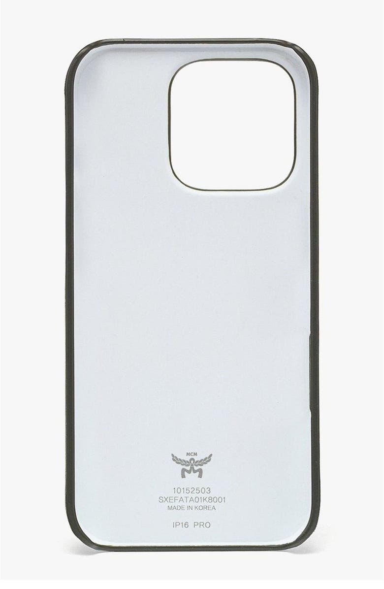 MCM iPhone 16 Pro Case in Visetos, Alternate, color, 
