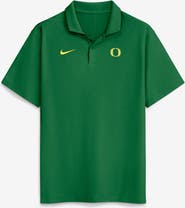 Nike Men's Nike Green Oregon Ducks Primetime Victory Plus Dri-FIT Polo