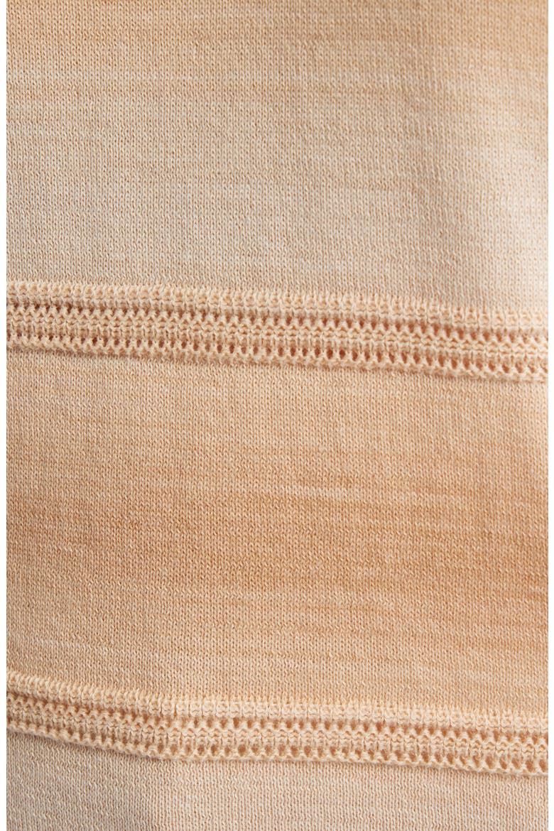 Hayden Pointelle Stripe Ombré Sweater, Alternate, color, NATURAL MULTI