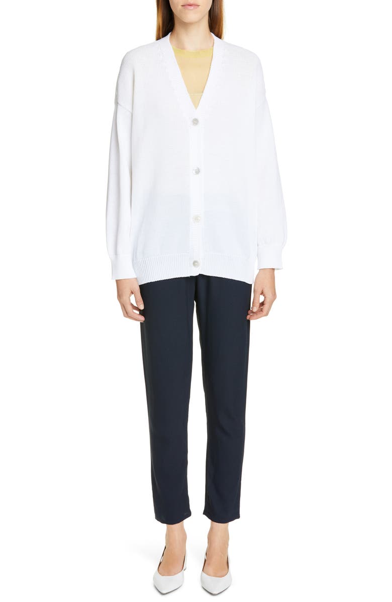 Mansur Gavriel Pull-On Slim Pants, Main, color,