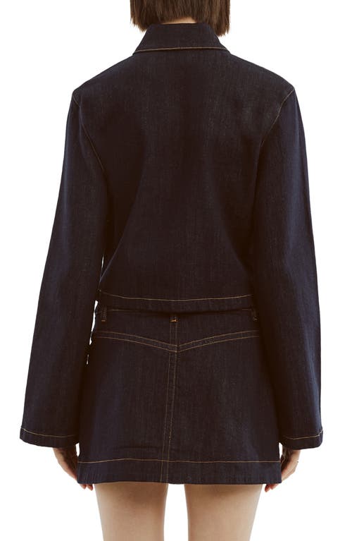 Bardot Lorenzo Denim Shirt In Black