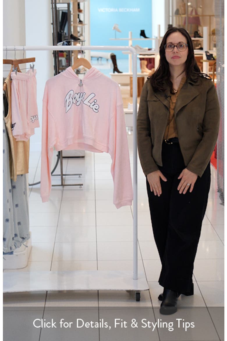 Starlight Alex Crop Zip-Up Hoodie video