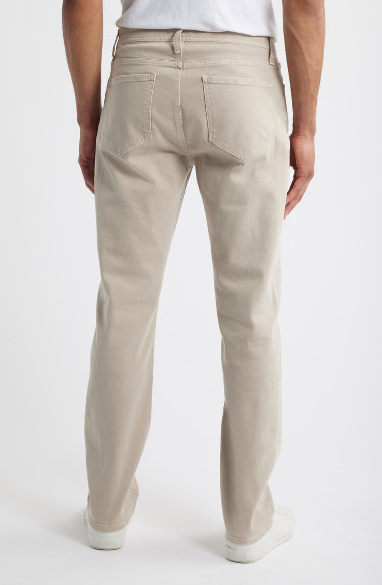 Nordstrom Slim Straight Leg Jeans, Alternate, color, Tan Oxford