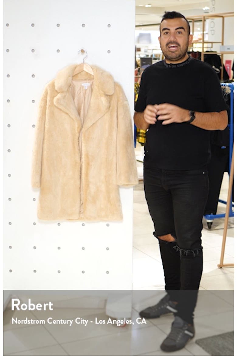 Eclipse Luxe Faux Fur Coat video