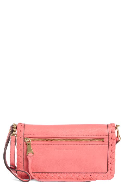 Glee Leather Crossbody Clutch