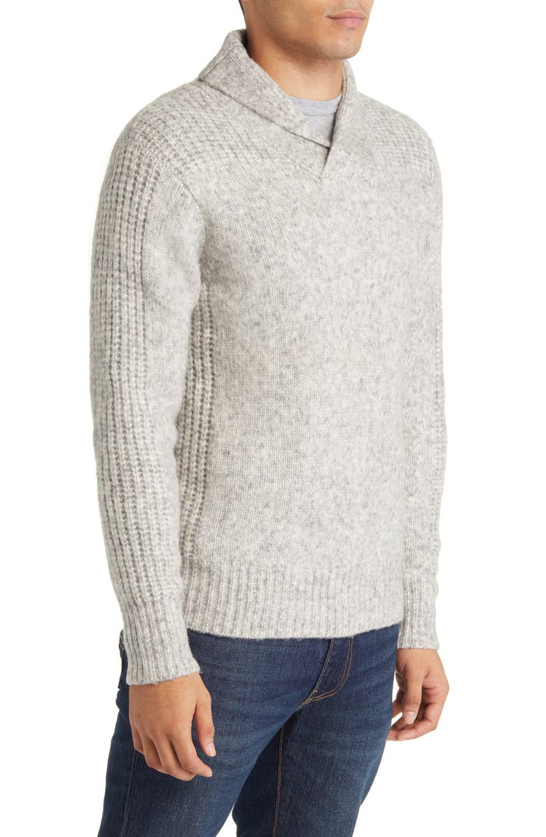Schott NYC Men's Midweight Shawl Collar Sweater, Alternate, color,