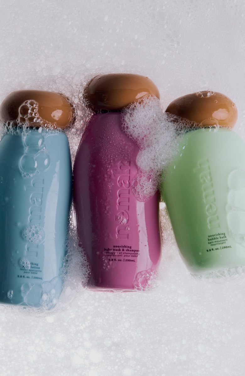 Nēmah Bath-Time Trio, Alternate, color, Light Blue | Pink