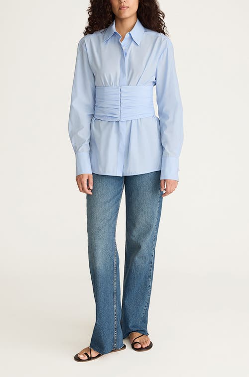 REBECCA TAYLOR REBECCA TAYLOR CORSETED BUTTON DOWN