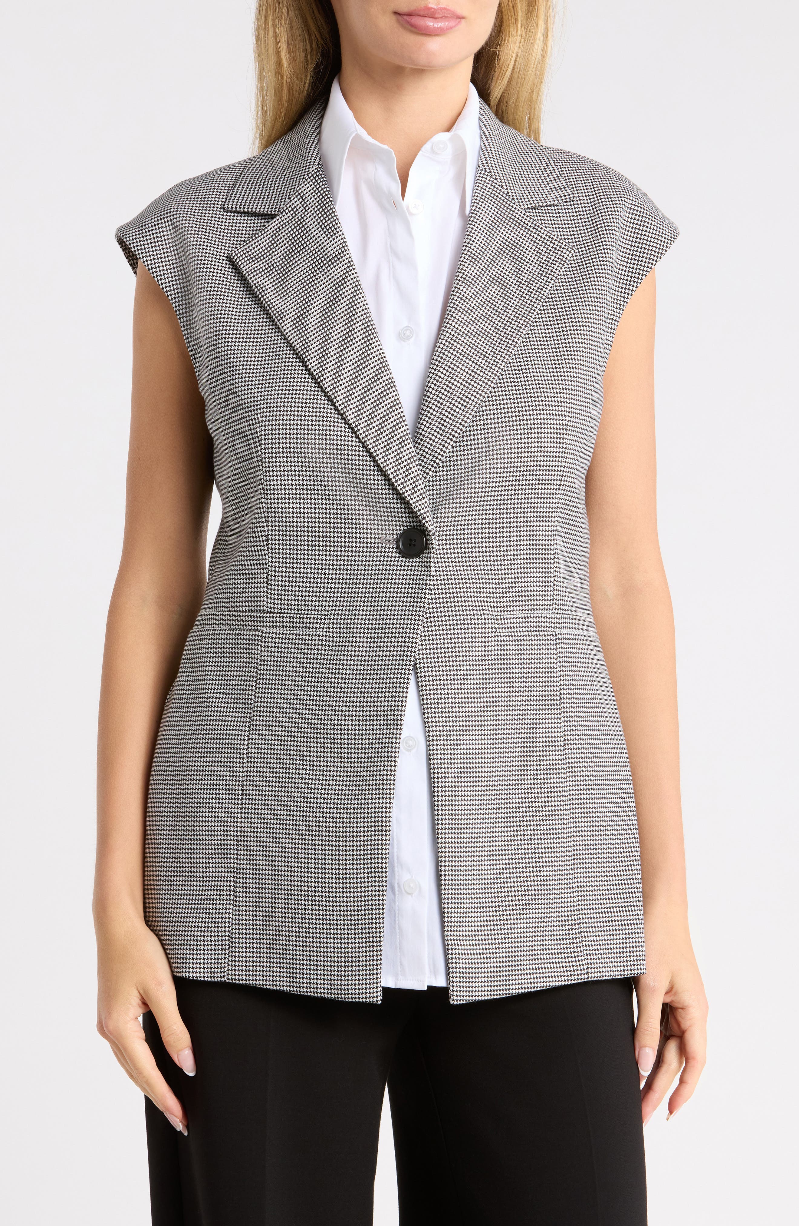 Vest with Detachable Shirt