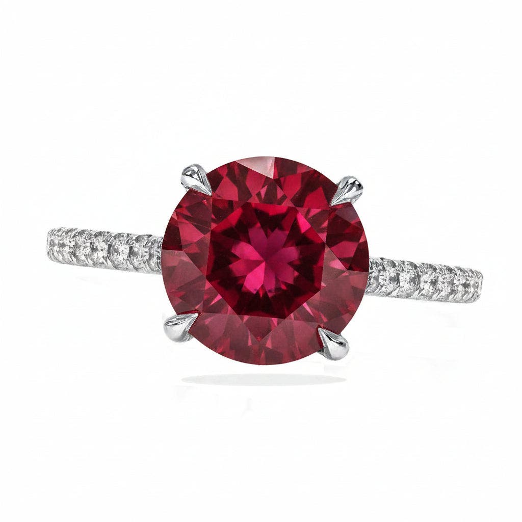 selected 3.91ct/White Gold