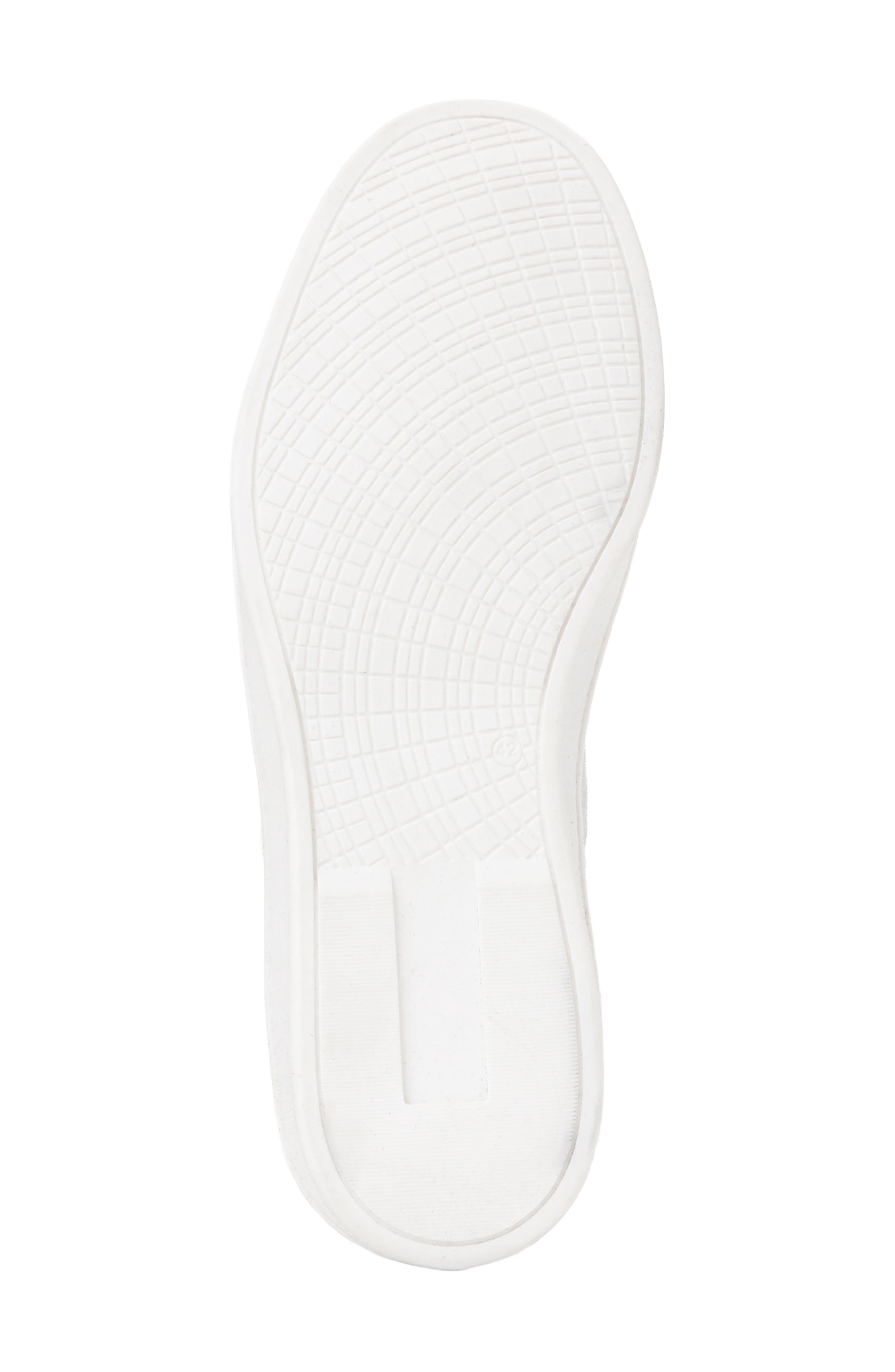 Ponza Sneaker, Alternate, color, WHITE/ ICE SUEDE