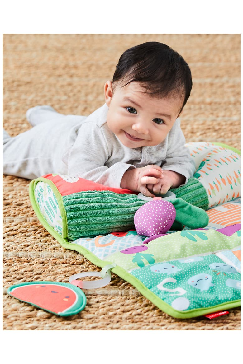 Farmstand Tummy Time Wedge Mat, Alternate, color, MULTICOLOR