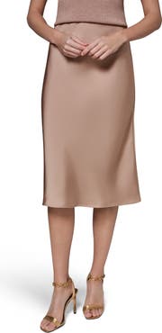 Donna Karan New York Bias Midi Skirt