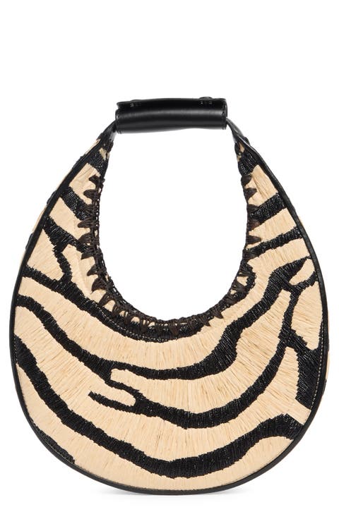 STAUD Moon Raffia Tote | Nordstrom