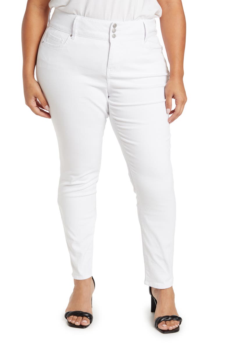 ROYALTY FOR ME 3-Button Skinny Jeans, Main, color, 