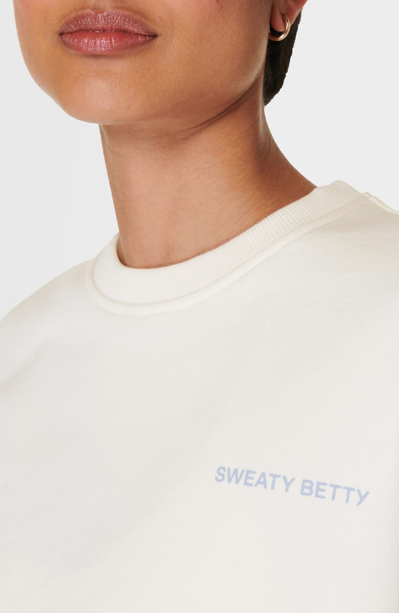 Sweaty Betty Strength in Cotton Blend Sweatshirt, Alternate, color, 