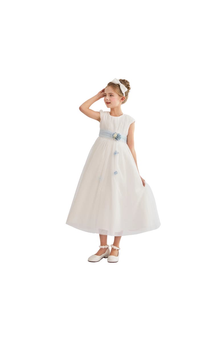 Tulleen Cavella Lace Dress, Alternate, color, White