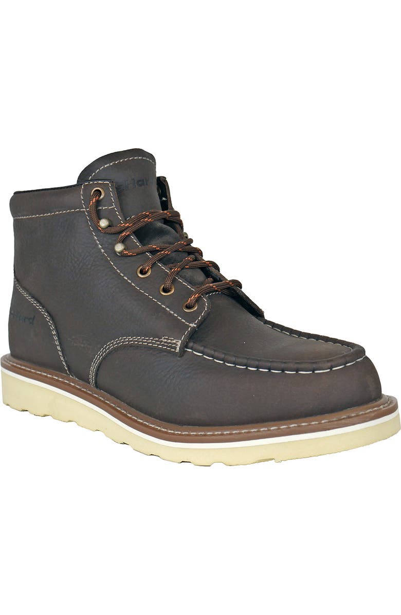 DieHard Mustang 6 Inch Soft Toe Work Boot Brown Grizzly, Main, color, Brown