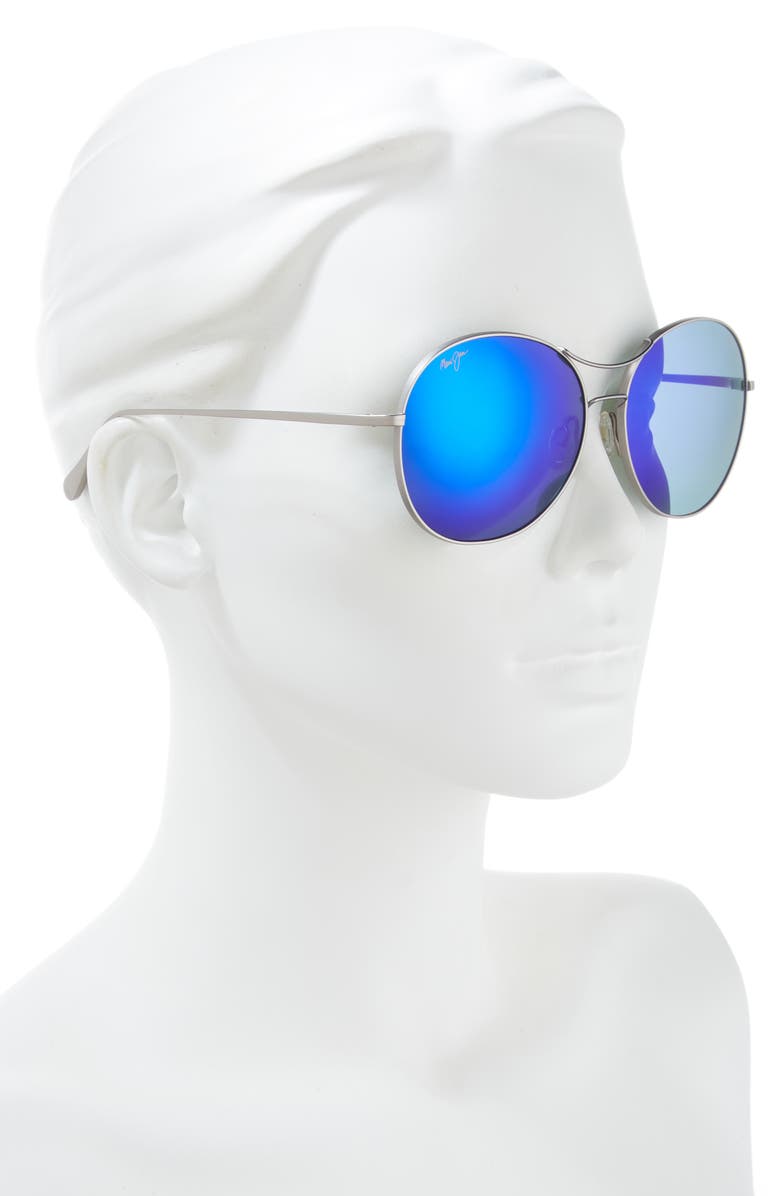 Maui Jim 61mm Core Circle Polarized Sunglasses, Alternate, color,