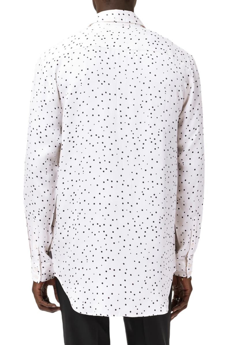 John Varvatos Rodney Hidden Placket Button-Up Shirt, Alternate, color, White