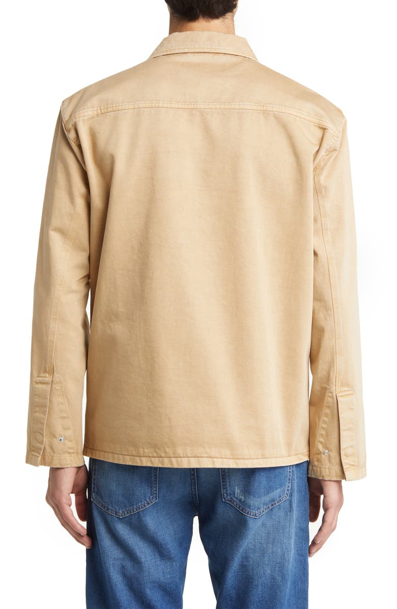 Closed Snap-Up Cotton Field Jacket, Alternate, color, 