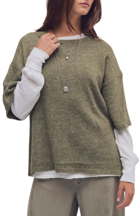 Margot Oversize Short Sleeve Sweater