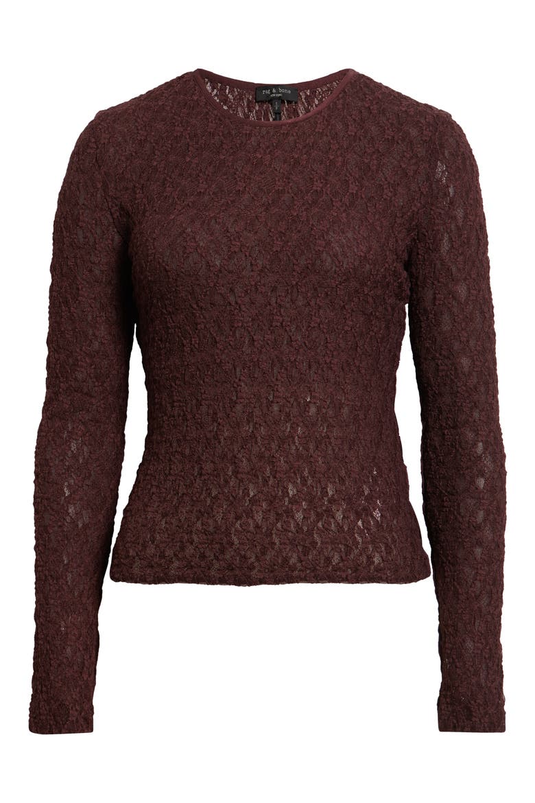 Ellie Lace Top, Alternate, color, BORD