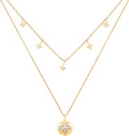 Frankie & Zoe Diamond Layered Necklace