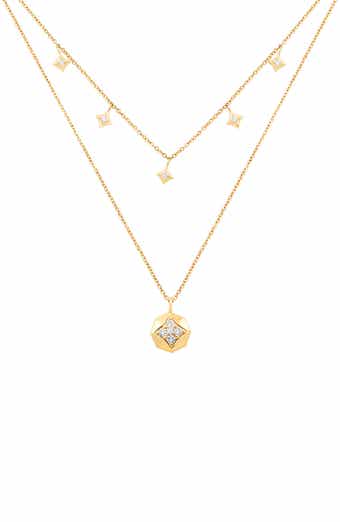 Frankie & Zoe Diamond Layered Necklace