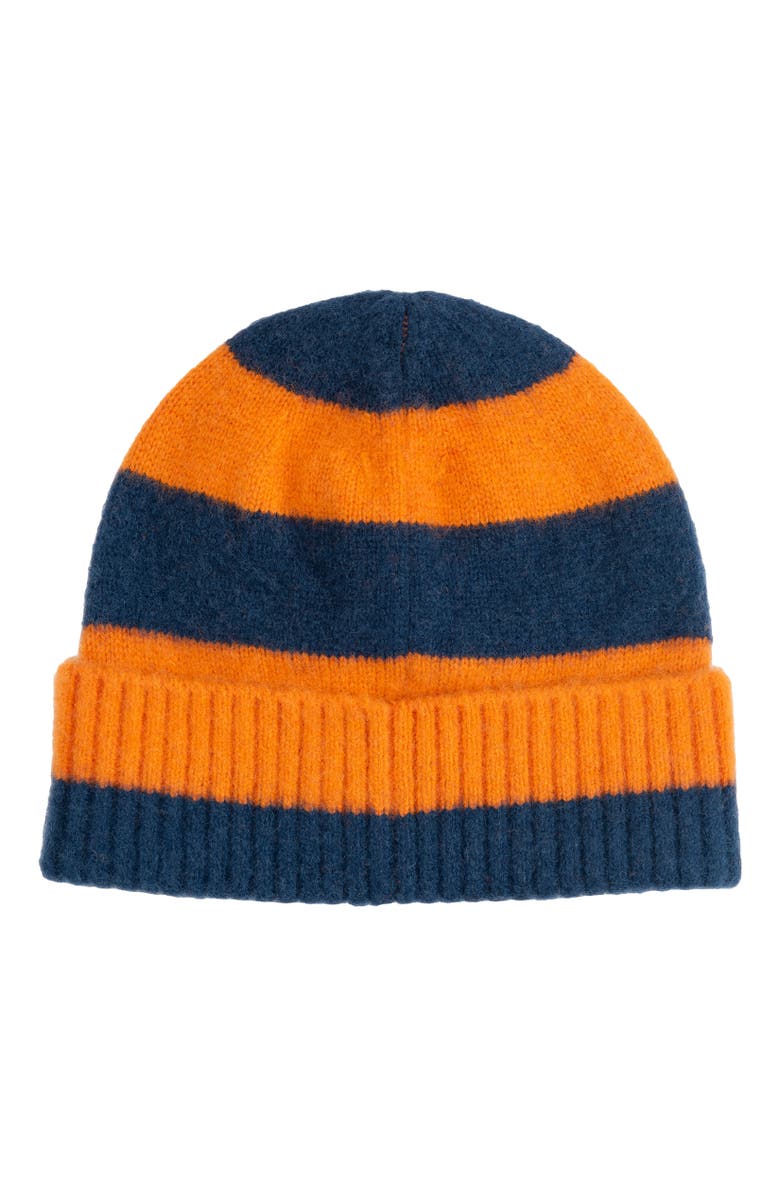Polo Ralph Lauren Brushed Wool Stripe Beanie, Main, color,