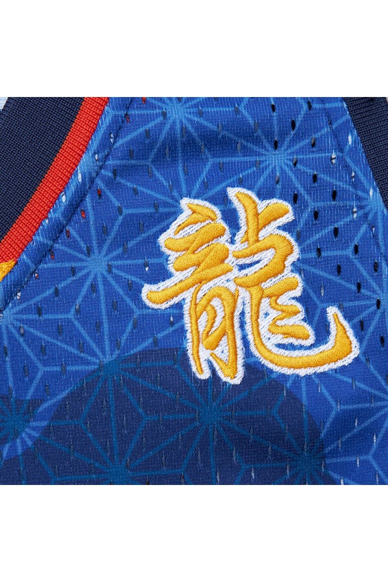 Men's Mitchell & Ness Baron Davis Royal Golden State Warriors 2006/07 Hardwood Classics Asian Heritage 6.0 Swingman Throwback Player Jersey, Alternate, color, Royal