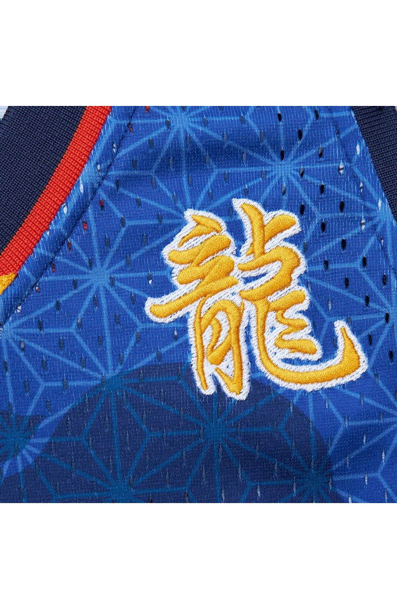 Mitchell & Ness Men's Mitchell & Ness Baron Davis Royal Golden State Warriors 2006/07 Hardwood Classics Asian Heritage 6.0 Swingman Throwback Player Jersey, Alternate, color, Royal