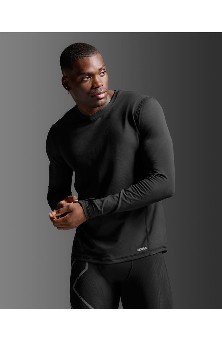 2XU Men's Ignition Shield Compression Tights, Alternate, color, Black/Silver Reflective