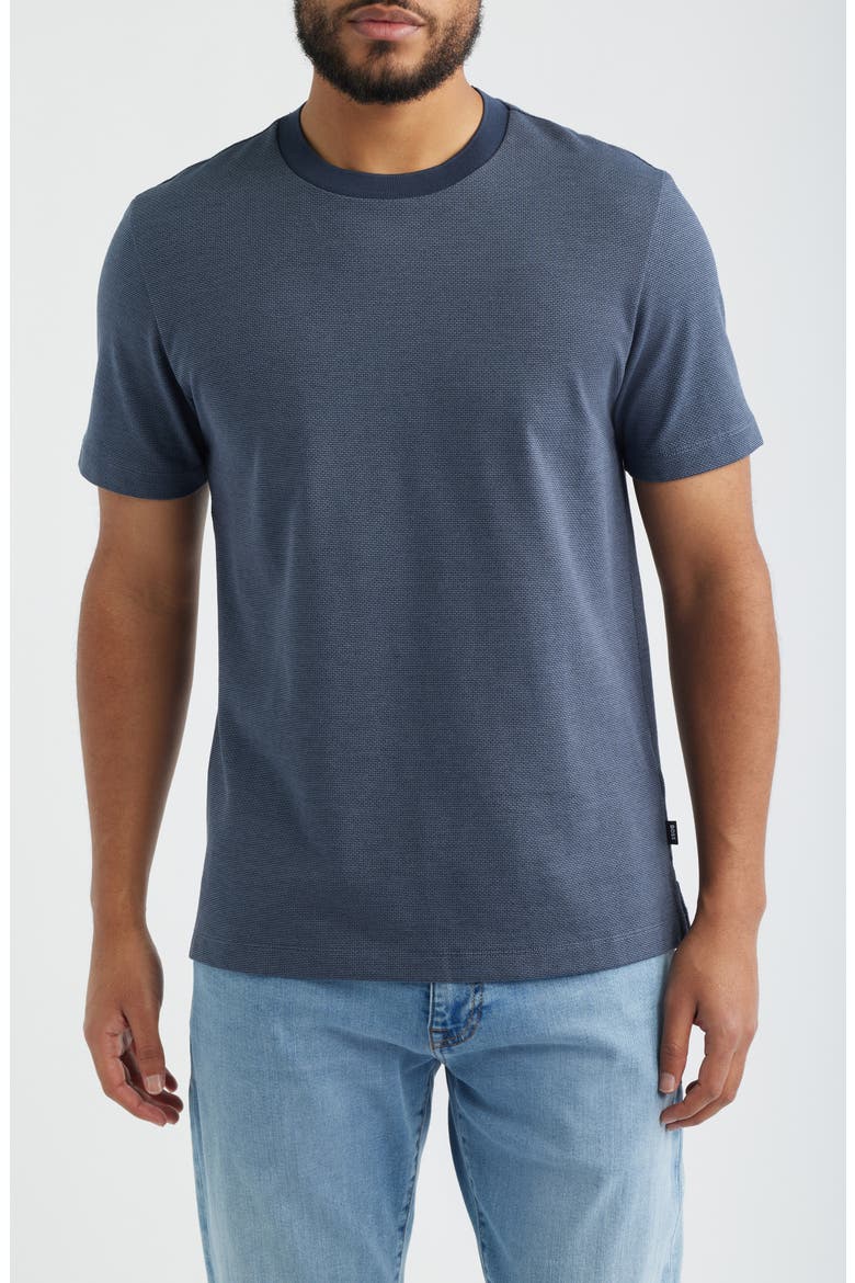 Thompson Solid T-Shirt, Main, color, DK BU
