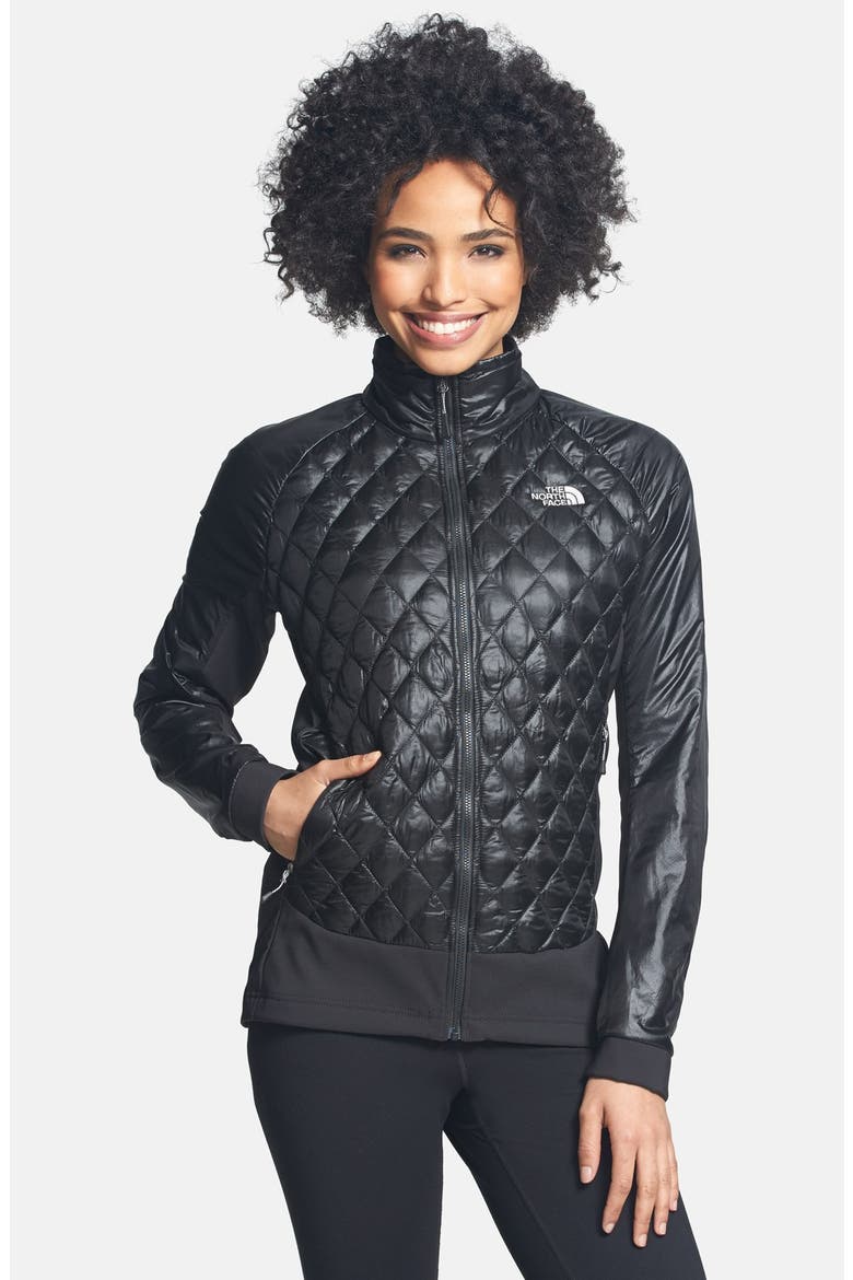 'ThermoBall™ Hybrid' Jacket, Main, color, TNF BLACK/ TNF BLACK