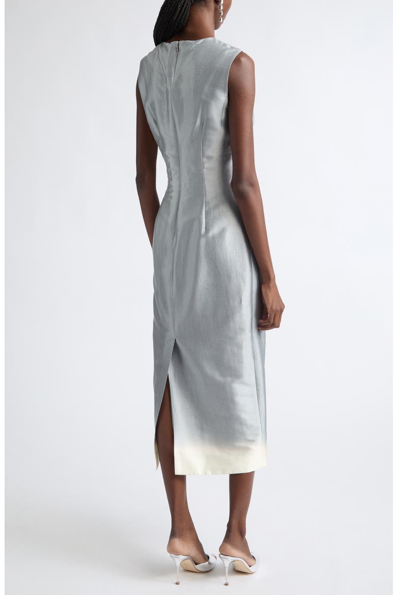 Cosmos Mikako Midi Dress, Alternate, color, PINK/ GREY