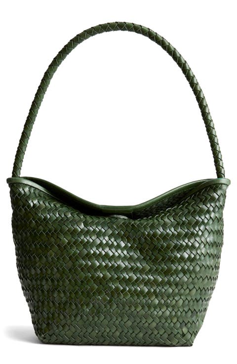 The Handwoven Leather Shoulder Bag